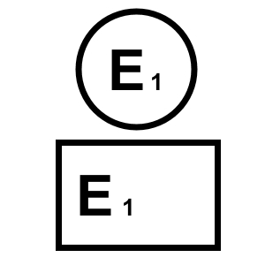 LED-nummerplaat met E-markering