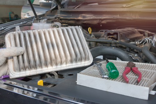 onderhoudsbeurt motor filter vervangen