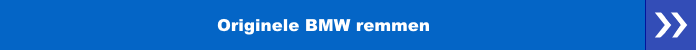 Originele BMW remmen