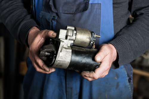 auto slopen de starter