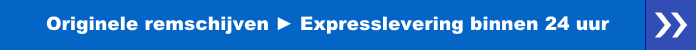 Originele remschijven - Expresslevering binnen 24 uur