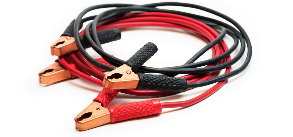 De juiste startkabel gebruiken