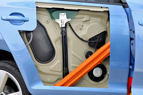 zijruit met elektrische raamopeners