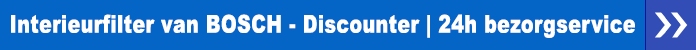 Interieurfilter van BOSCH - Discounter - 24h bezorgservice