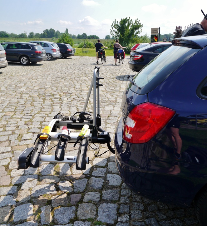 fietsendrager als achterklepdrager