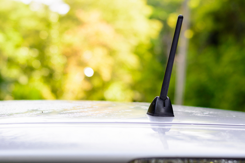 WLAN in de auto op de antenne