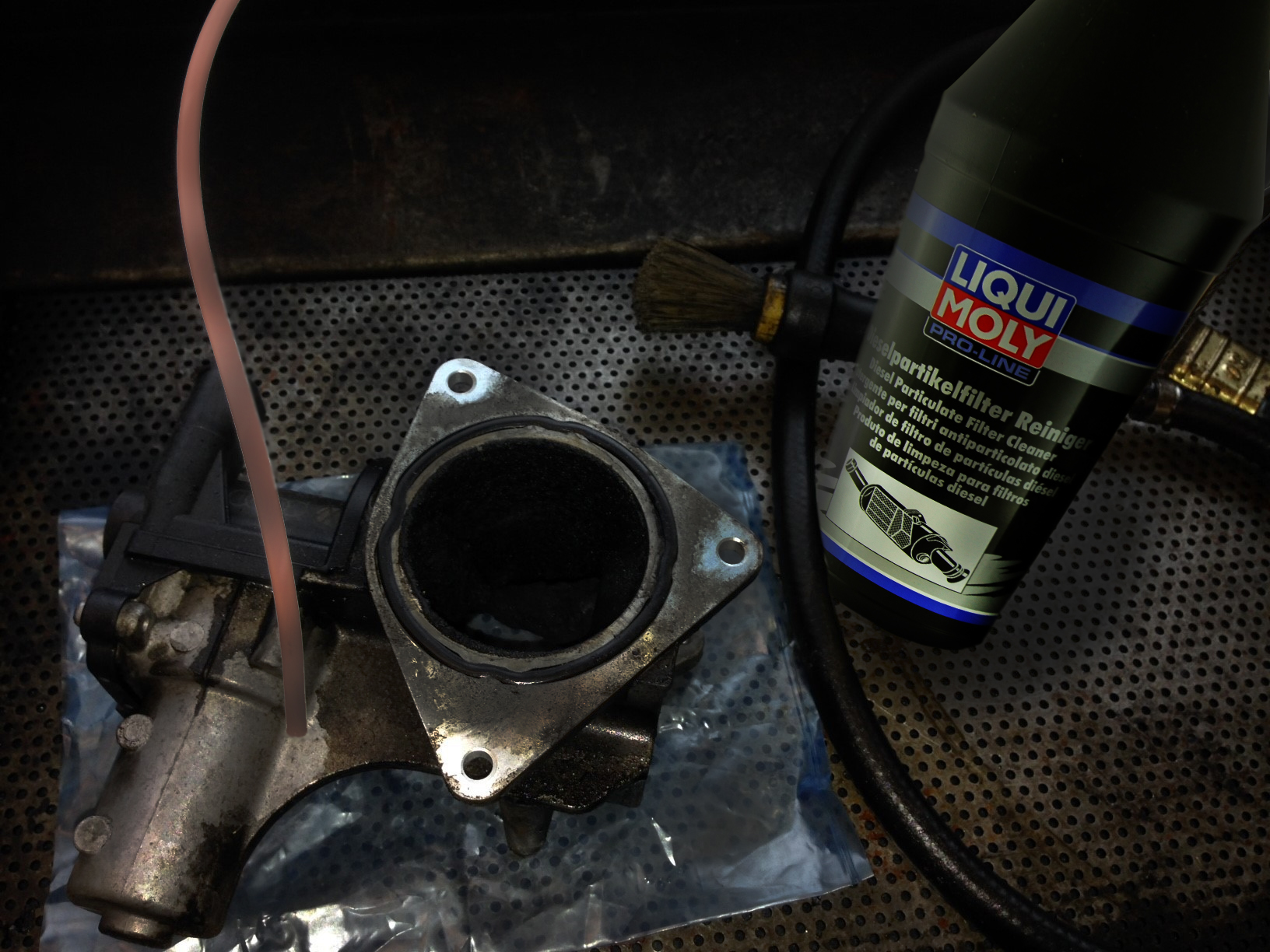 dieselpartikelfilter schoon spoelen