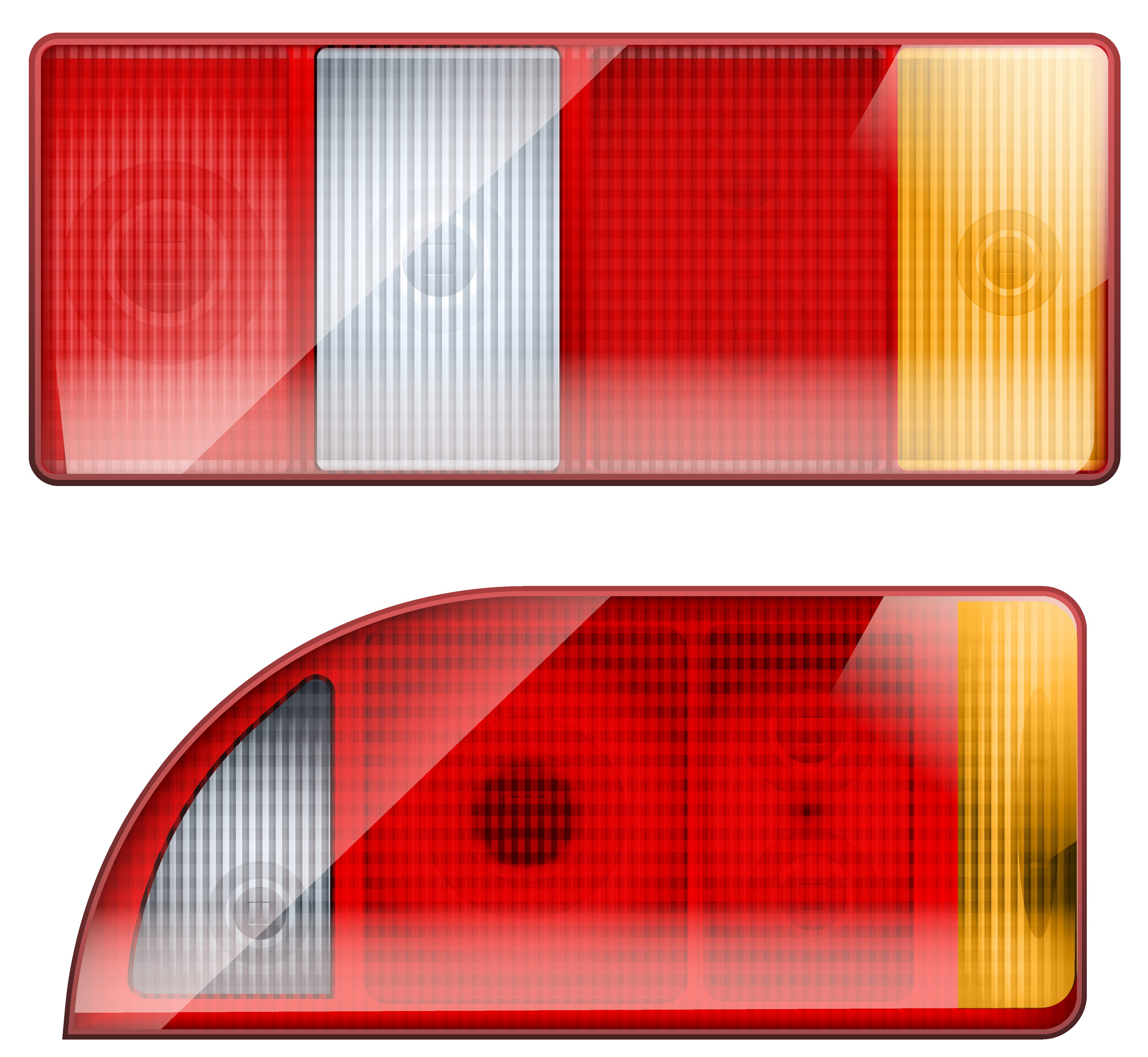 achterlichten en mistachterlicht