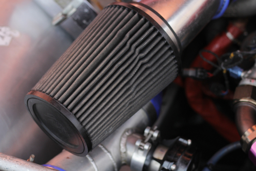 traditionele motortuning met sportluchtfilter
