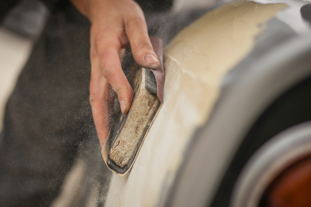 Poolse auto krassen goed