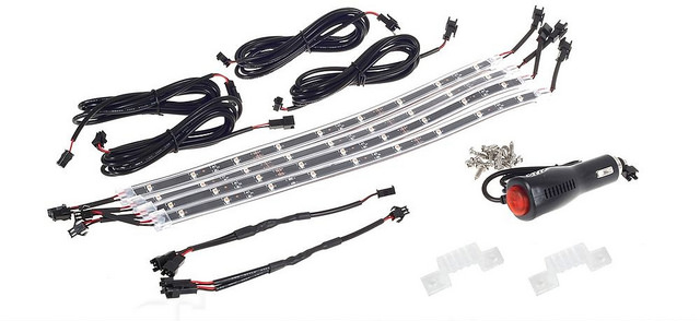 LED-voetenruimteverlichting complete set