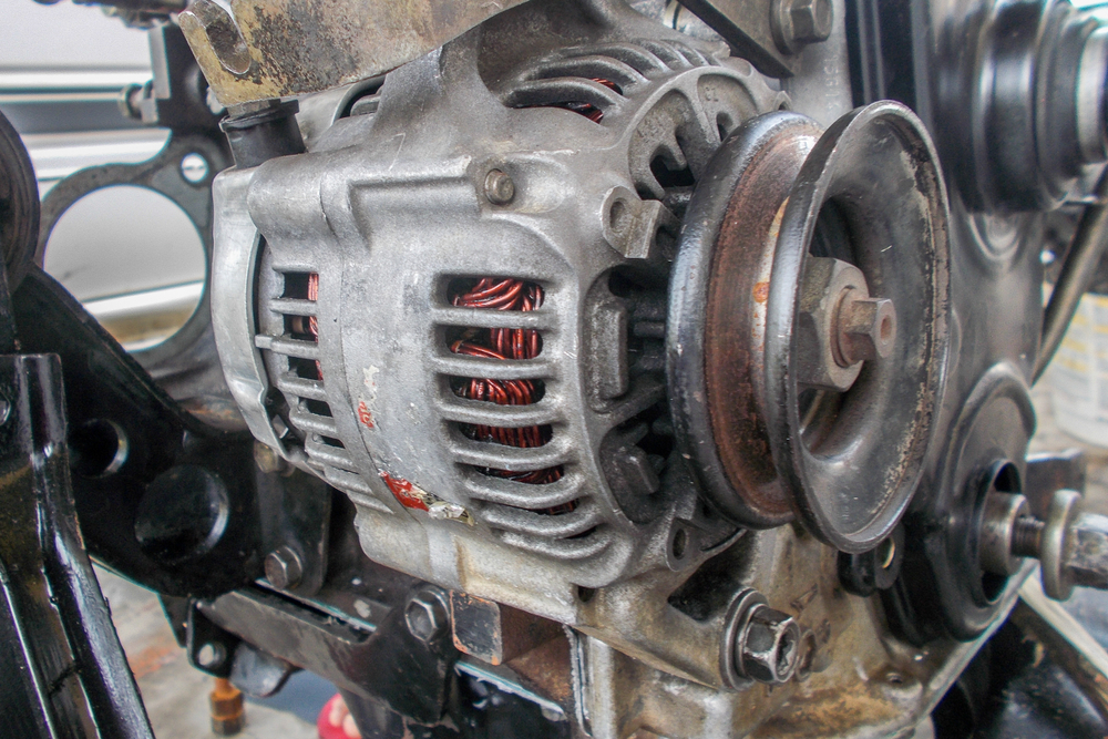 de generator zelf is defect