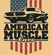 muscle cars met trommelremmen