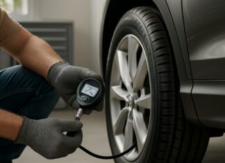 Banden oppompen van de auto: hoe en waar autobanden oppompen