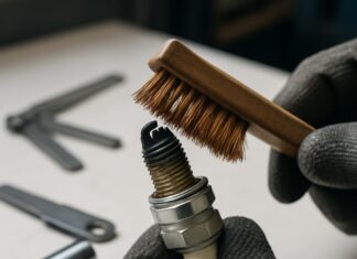 Bougie van de scooter schoonmaken: basistips