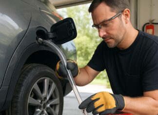 Hoe je benzine uit een auto haalt met een slang of pomp