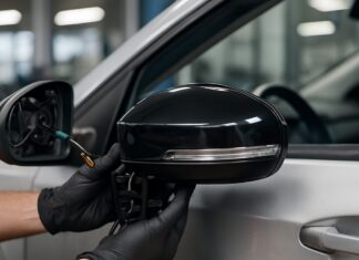 Hoe vervang je een buitenspiegel van de auto?