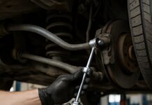 Koppelstangen van de stabilisatorstang vervangen