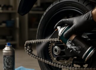 Motorketting: hoe schoon te maken, hoe vaak te smeren