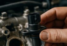 Nokkenassensor: symptomen van defecten, vervangen en kosten